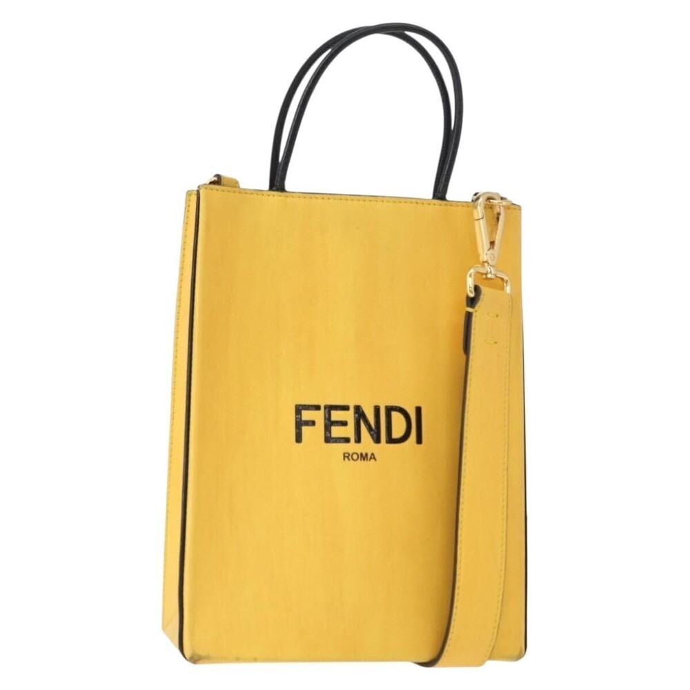 Fendi Pack Shopping Tote Leather Small